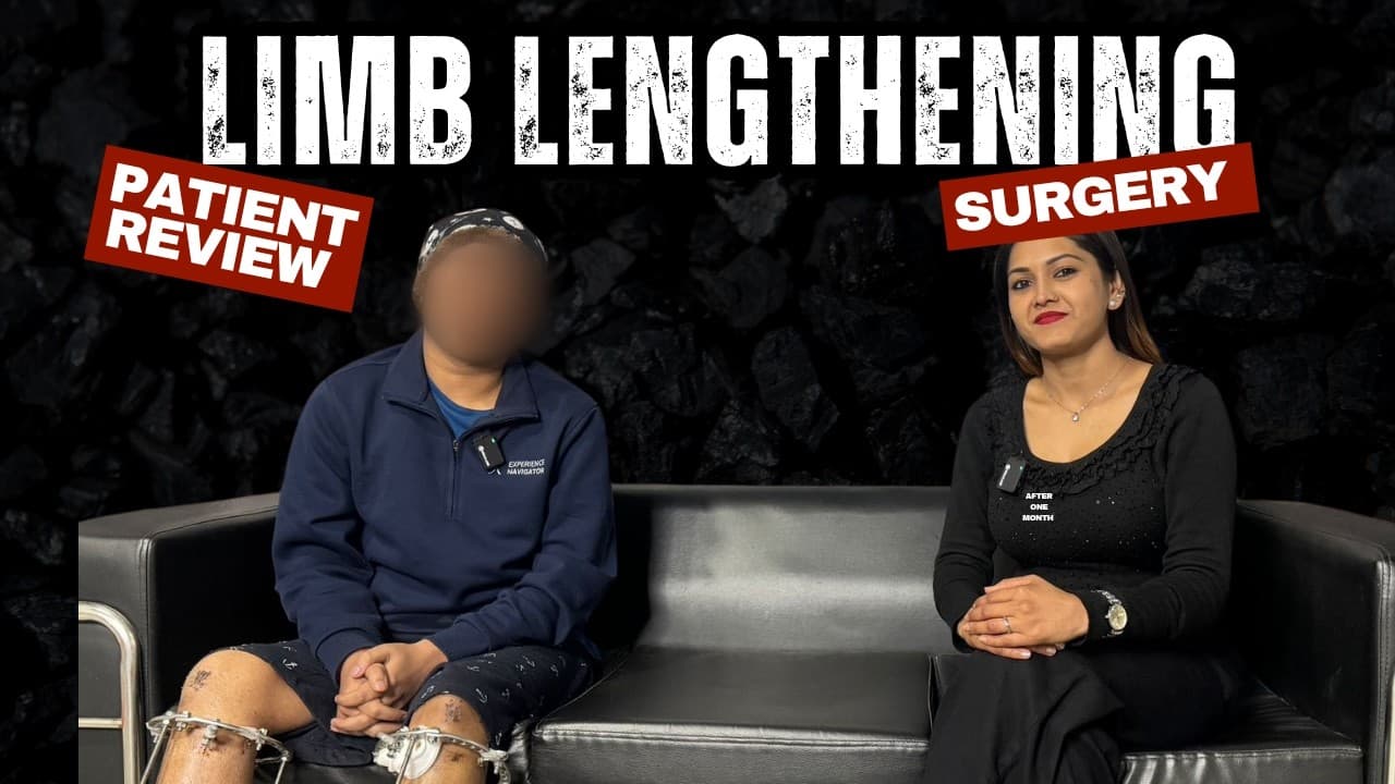 Limb Lengthening Surgery Patient Review After One Month - YouTube
