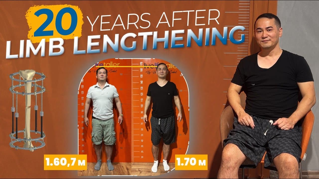 A PATIENT WHO DID LIMB LENGTHENING 20 YEARS AGO ...